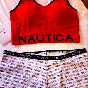 1x náutica sports bra and boy short set